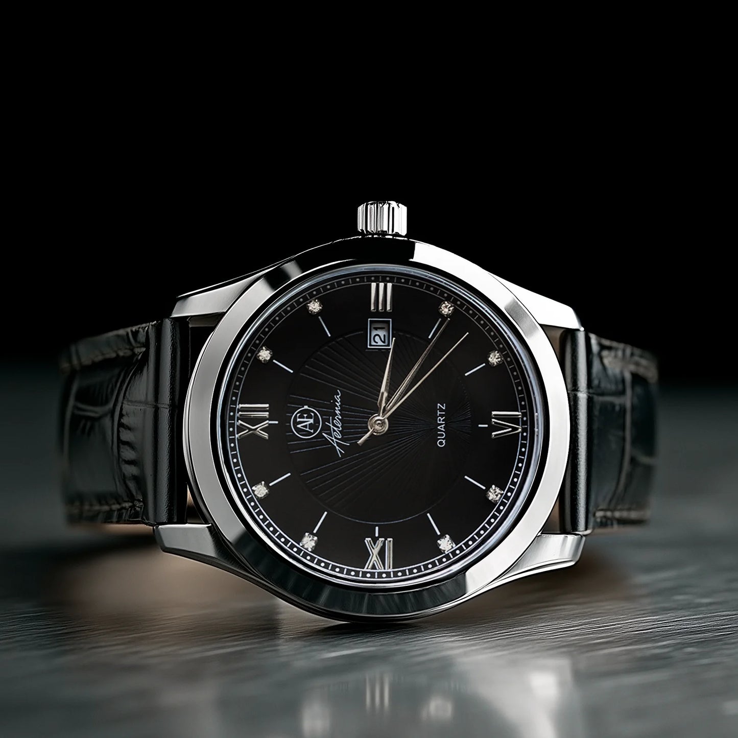 Montre Thalos - Bracelet cuir